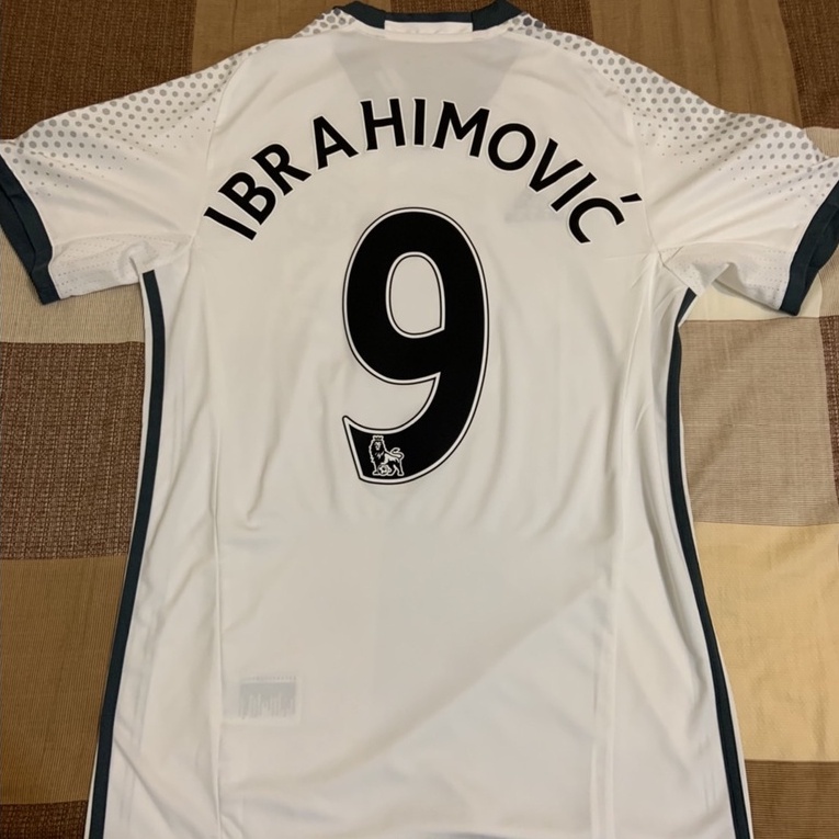 全新 Adidas 2016-17 英超曼聯 伊布 Zlatan Ibrahimović 第二客場足球衣
