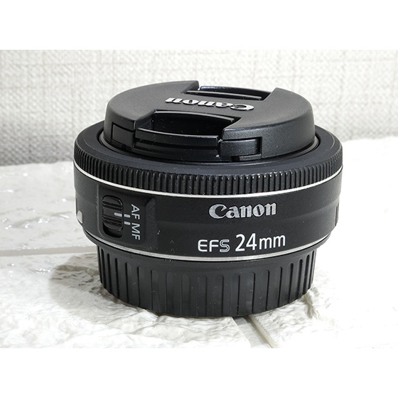 CANON  EFS  24mm F2.8   STM 鏡頭售2800元(功能正常)