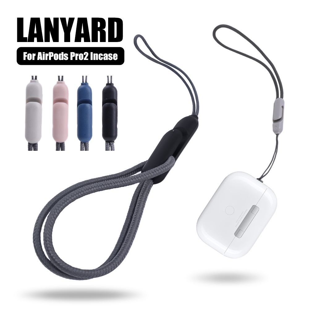 適用於 Airpods Pro 2 的耳套高品質掛繩多用途防丟軟彈力繩