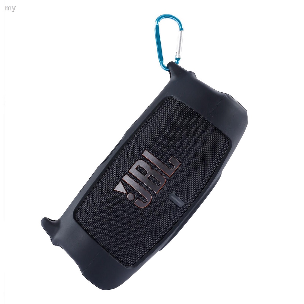 【new】適用 JBL Charge5矽膠保護套殼 衝擊波5代音響包戶外便攜單肩背包