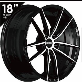 ZERO SPORTS 18吋 5孔 100 8J ET40 旋壓 鋁圈 ZF-839
