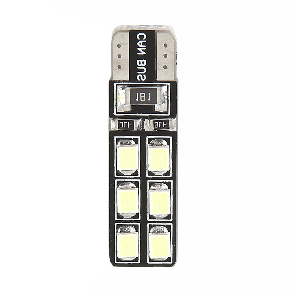 T10 LED 2835 SMD 12 LED 汽車 LED 燈間隙燈日間行車燈
