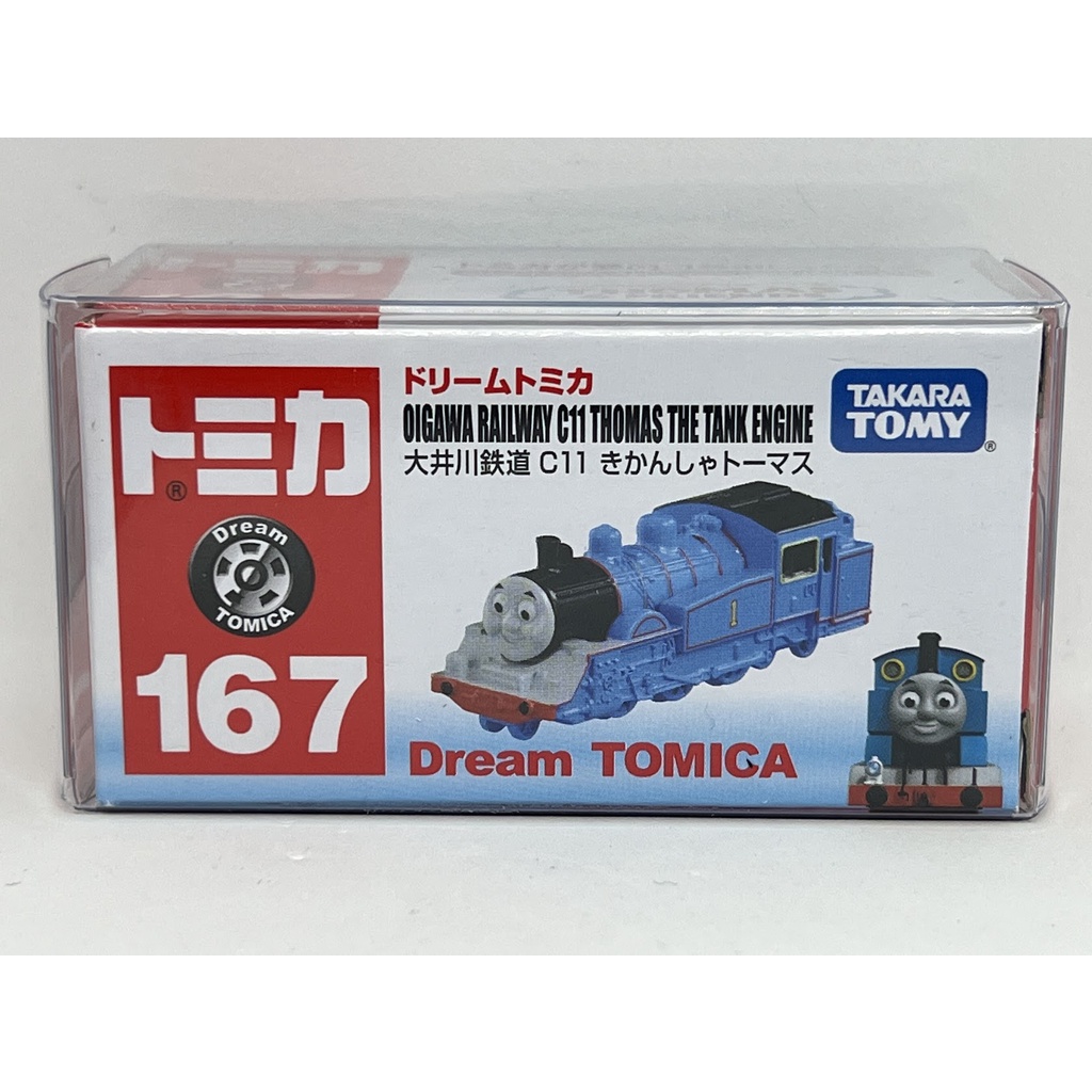 ～阿元～ Tomica NO.167 Oigawa Railway C11 Thomas 多美小汽車 正版 贈收納膠盒