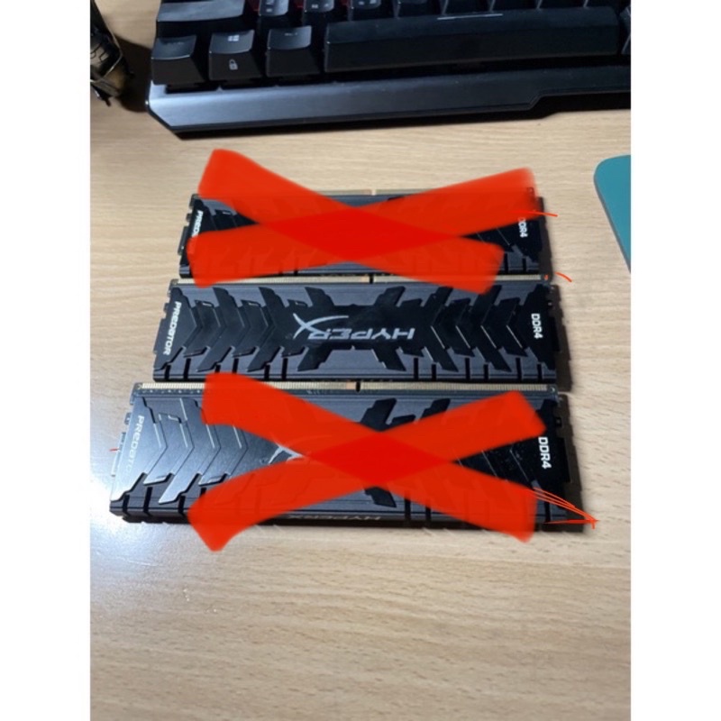 HyperX Predator DDR4 3200 8g電競超頻PC RAM