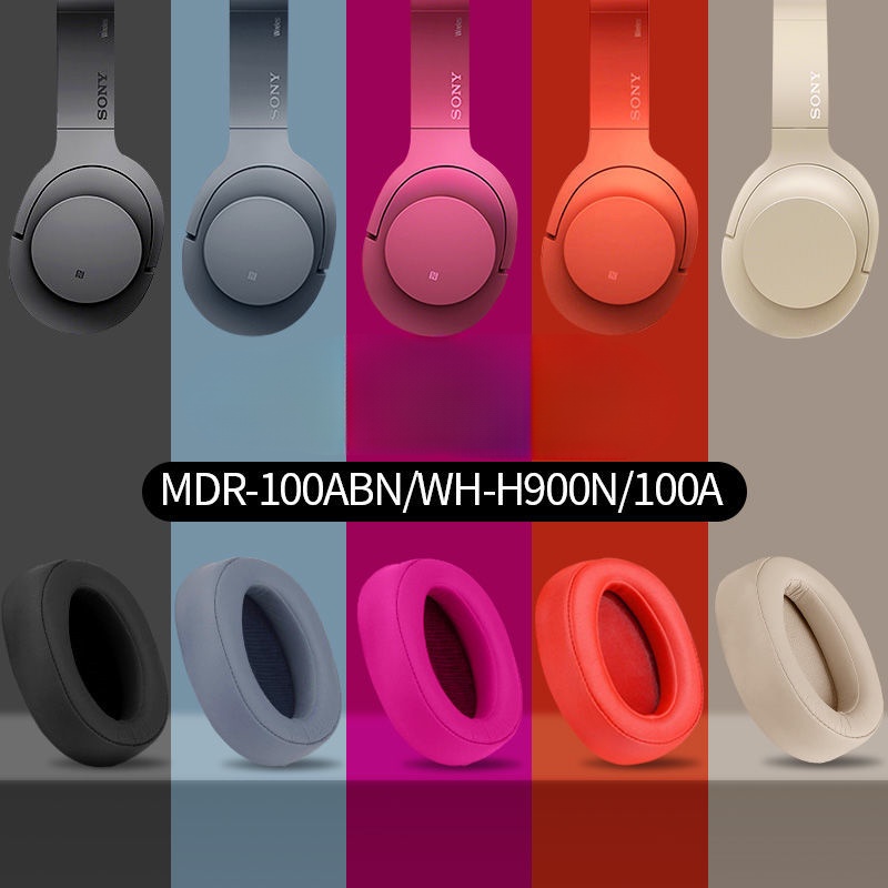 索尼 Wh-h900n 耳機套 MDR-100ABN 海綿耳罩 100aap/H600a 頭梁 100A 保護套