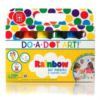 美國 Do A Dot Art! 點點 畫筆 藝術家 基本款 6色 彩色筆 美國各大幼兒園指定繪畫用具 聖誕節禮物 畫畫