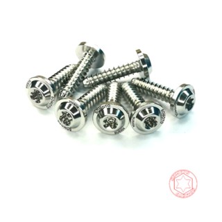 SOMOTO臺灣製 DRG空濾蓋螺絲組7入｜UFO頭 SUS304白鐵/鍍鈦/黑/金｜SYM專用鐵板牙螺絲