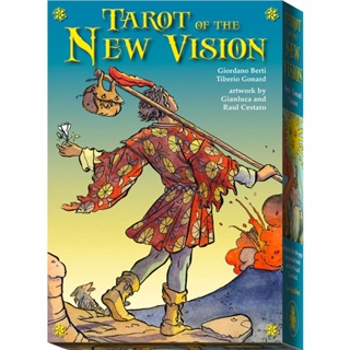 新視界塔羅（反偉特）豪華盒裝版,贈中文翻譯｜Tarot Of The New Vision Kit【左西】