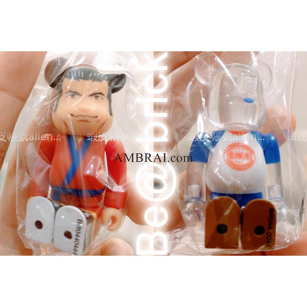 【AMBRAI.con】Be@rbrick 44代 100% 庫柏力克熊 豬木 UWF 摔角 單抽 盲盒 隱藏 公仔