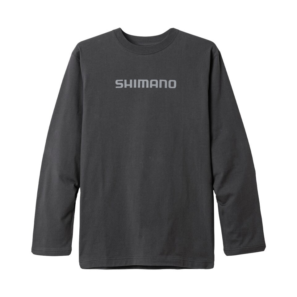 SHIMANO SH-011V 棉質長袖T恤 釣魚 休閒 自行車 登山