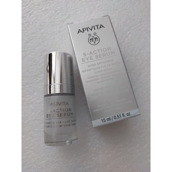 全新 APIVITA 5-ACTION ETE SERUM百合修護亮眼精華 15ml 保證正貨