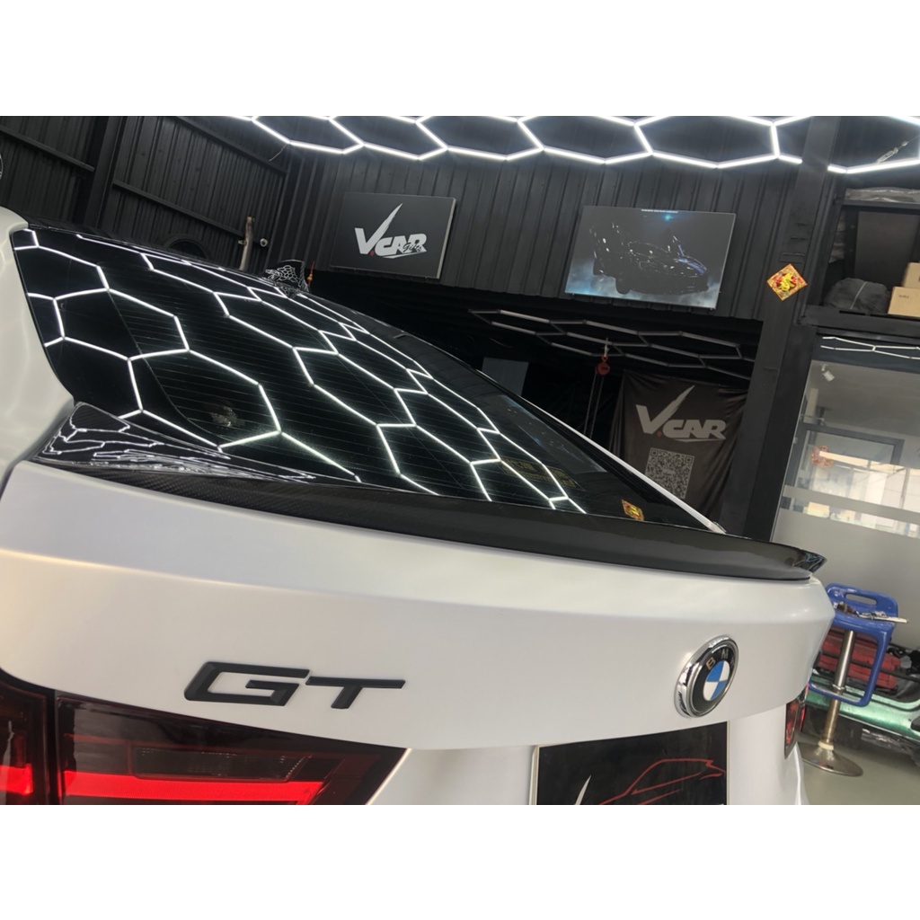 【V.Car】BMW F34 MP款 碳纖尾翼