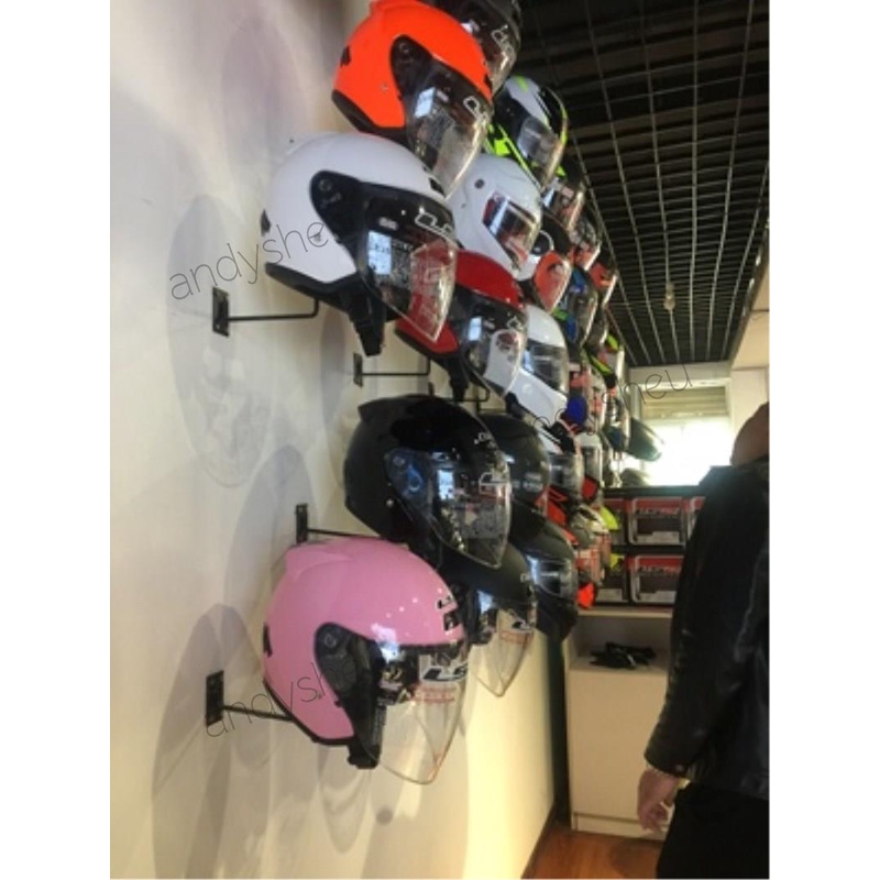 限時免運 摩托車頭盔貨架家用帽架新款展示架放籃球上墻架加厚展架安全帽架