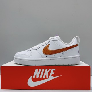 NIKE COURT BOROUGH LOW 2 SE GS大童/女生 白色 皮革 板鞋 休閒鞋 DQ5979-100