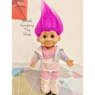 6吋 VTG Tracey troll trolls 醜娃 巨魔娃娃 幸運小子 手腳可動 玩具 絕版 古董玩具