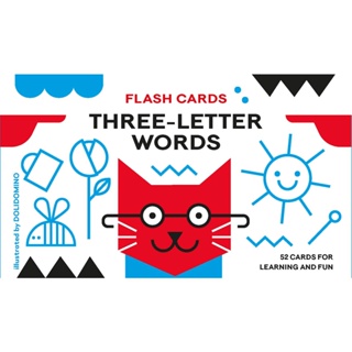 【大象愛看書】Bright Sparks Flash Cards – Three-Letter Words