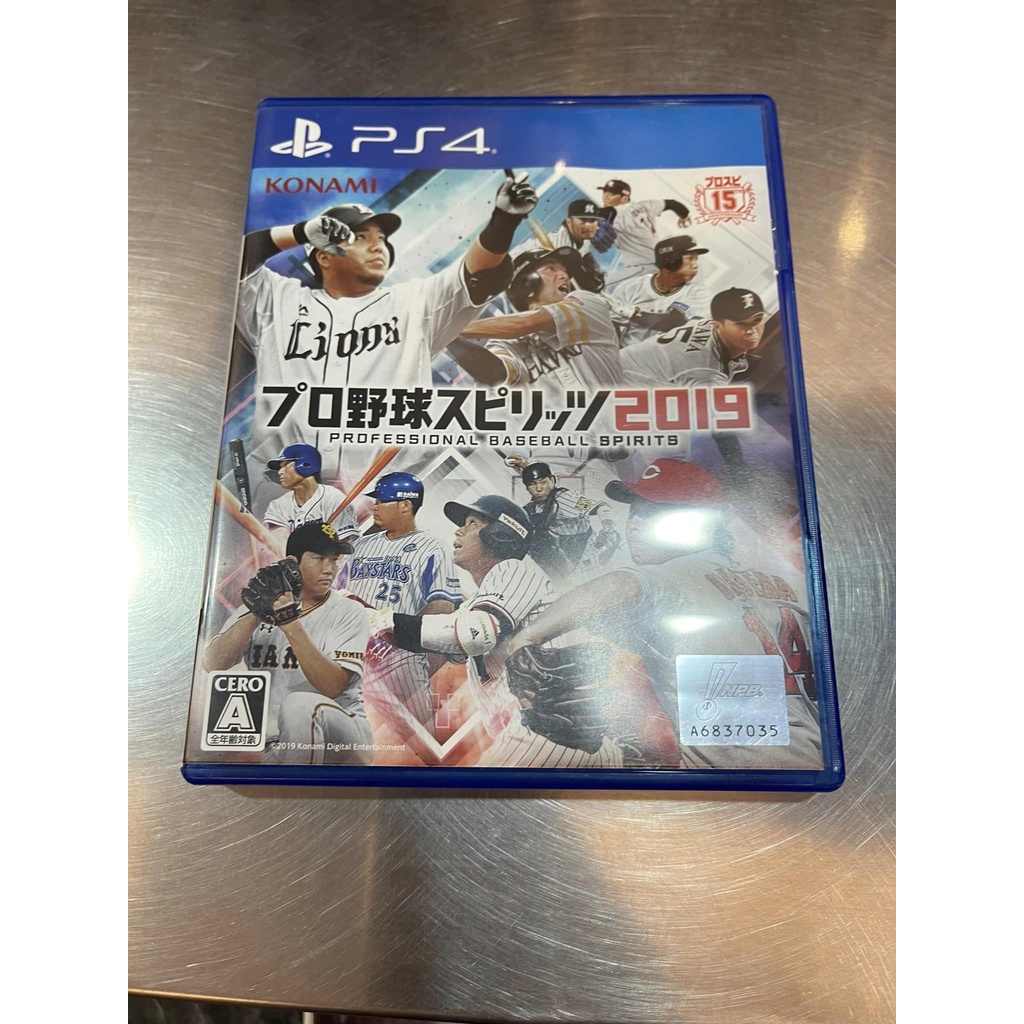 PS4☆二手品☆野球魂 2019 棒球 日本職棒 野球魂 可更新2020 日文版