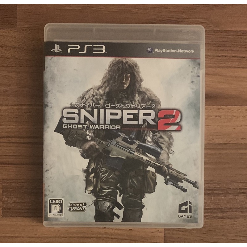 PS3 狙擊之王 幽靈戰士2 SNIPER 正版遊戲片 原版光碟 日文版 純日版 二手片 SONY