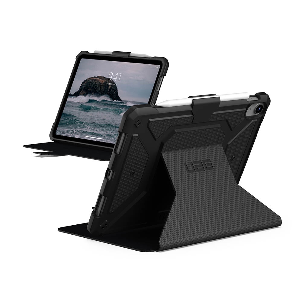 【UAG】iPad 10 10.9吋經典款耐衝擊保護殼-黑 (美國軍規 防摔殼 平板殼保護殼)