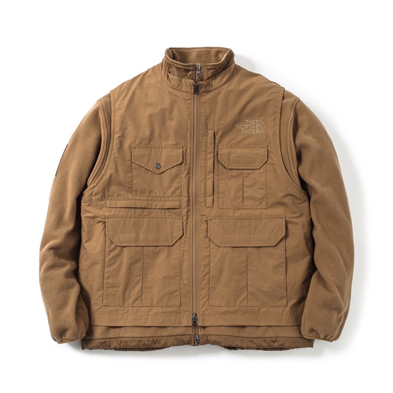 22AW INVINCIBLE® x The North Face 中田慎介 2 in 1 Denali Jacket