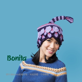 【Bonita】祕魯手工編織/多層葉子手工毛線帽/695-2902