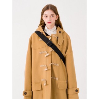 MAINBOOTH牛角釦大衣공유하기 Oversized Duffle Coat(CAMEL)現貨半價出