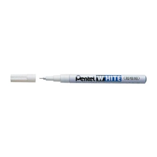 【CHL】PENTEL X100W-F 0.5mm白色油漆筆 超極細白色油漆筆 油性記號筆 白色記號筆 金屬筆尖