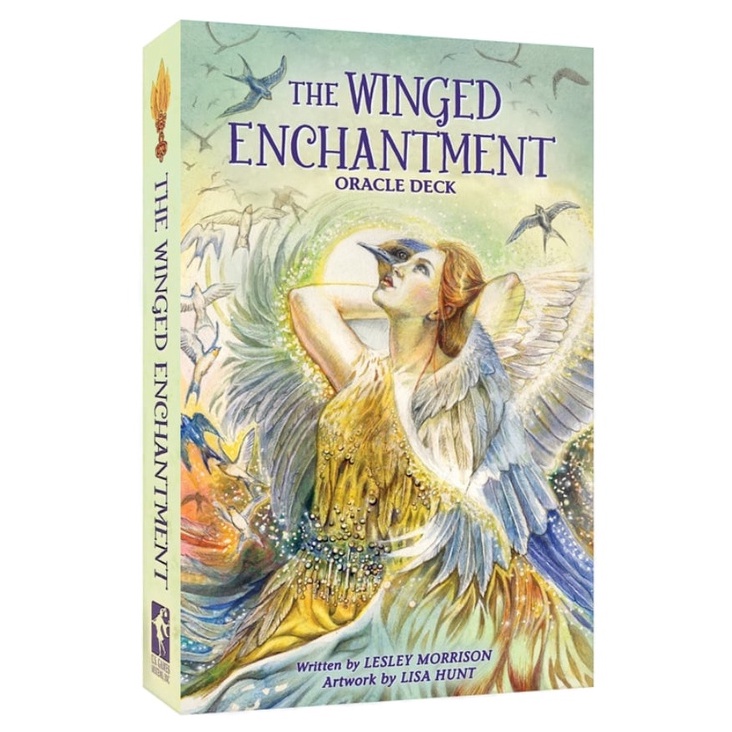 魔法之翼神諭卡,贈中文翻譯｜The Winged Enchantment Oracle Deck【左西】