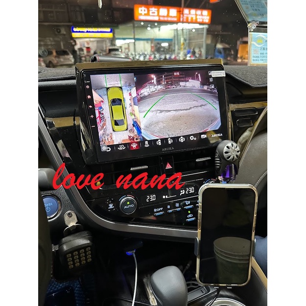 [[娜娜汽車]] 豐田 CAMRY 8代 專用 10吋 飛鳥ACK-310安卓機 3D環景 一體機 8核心 4+64G