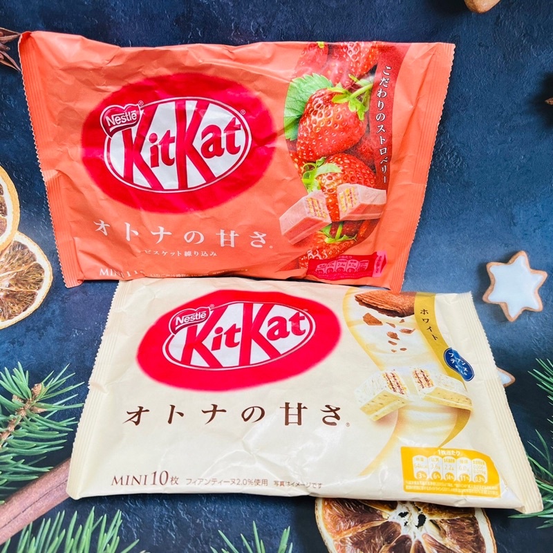 日本 雀巢 kitkat 草莓風味11個入/威化餅白可可風味10個入/可可餅乾12個入/抹茶餅乾11個入 多種口味供選