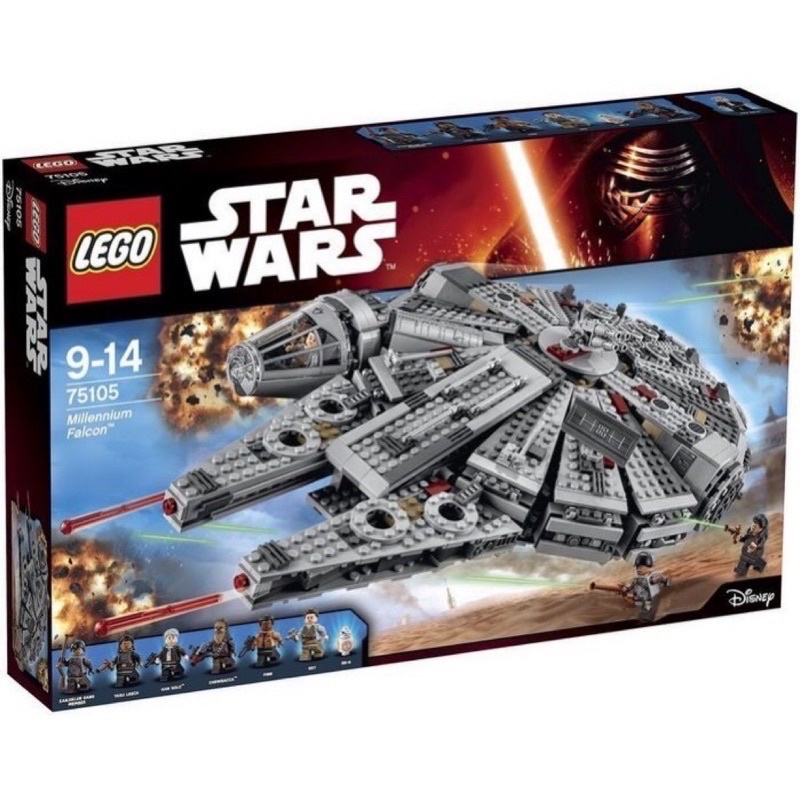 LEGO 樂高 75105 星際大戰 star war Millennium Falcon 千年鷹 全新未拆