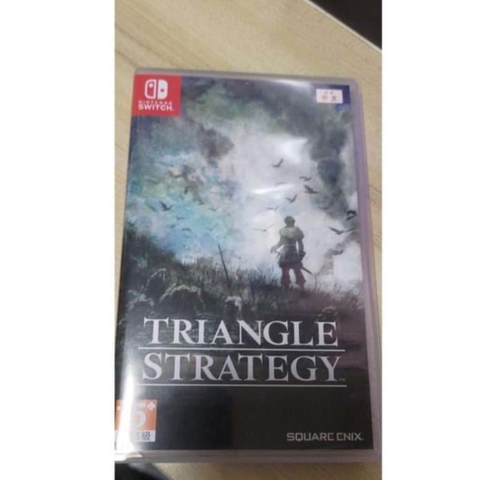 NS Switch 三角戰略 TRIANGLE STRATEGY 中文版 二手九成新 戰略  便宜賣 只有一片 要買要快