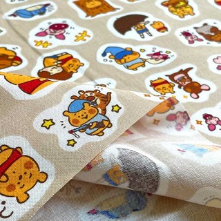維尼 小熊維尼小熊維尼（Winnie the Pooh Pooh、Pooh Bear棉布 kokka 日本棉布卡通棉布