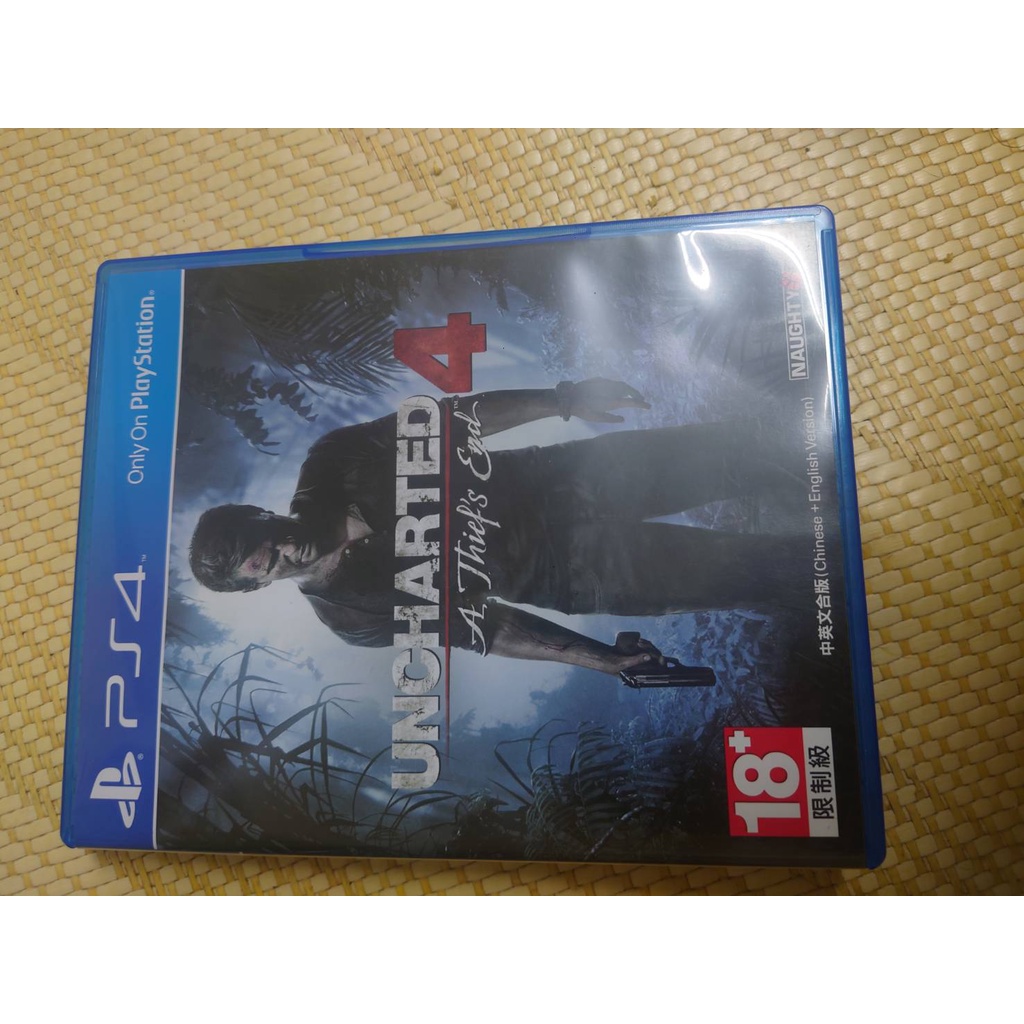 PS4 (二手) 秘境探險 4 盜賊末路 Uncharted 4 中文版