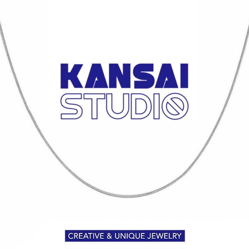 KANSAI 蛇骨素鍊 金屬項鍊 極細鍊