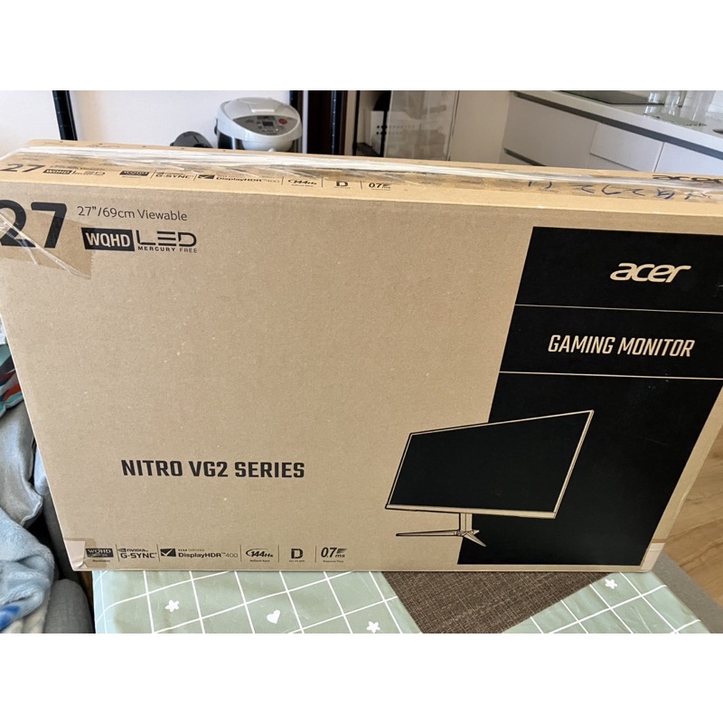 Acer VG272 2k 27吋 IPS 144hz 電競螢幕