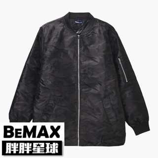 【胖胖星球】中大尺碼‧個性迷彩薄棉飛行外套 2XL~7XL‧加大【B2507】