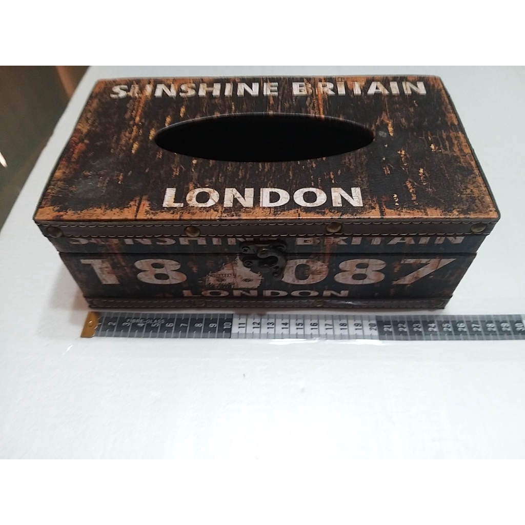 1887 工業復古風面紙盒