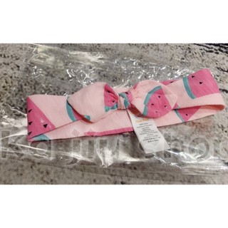 全新GYMBOREE寶寶髮帶 baby 兒童 嬰兒 頭巾 棉質 100%棉布 髮帶 束髮 可愛 西瓜 飾品 髮飾 嬰幼童