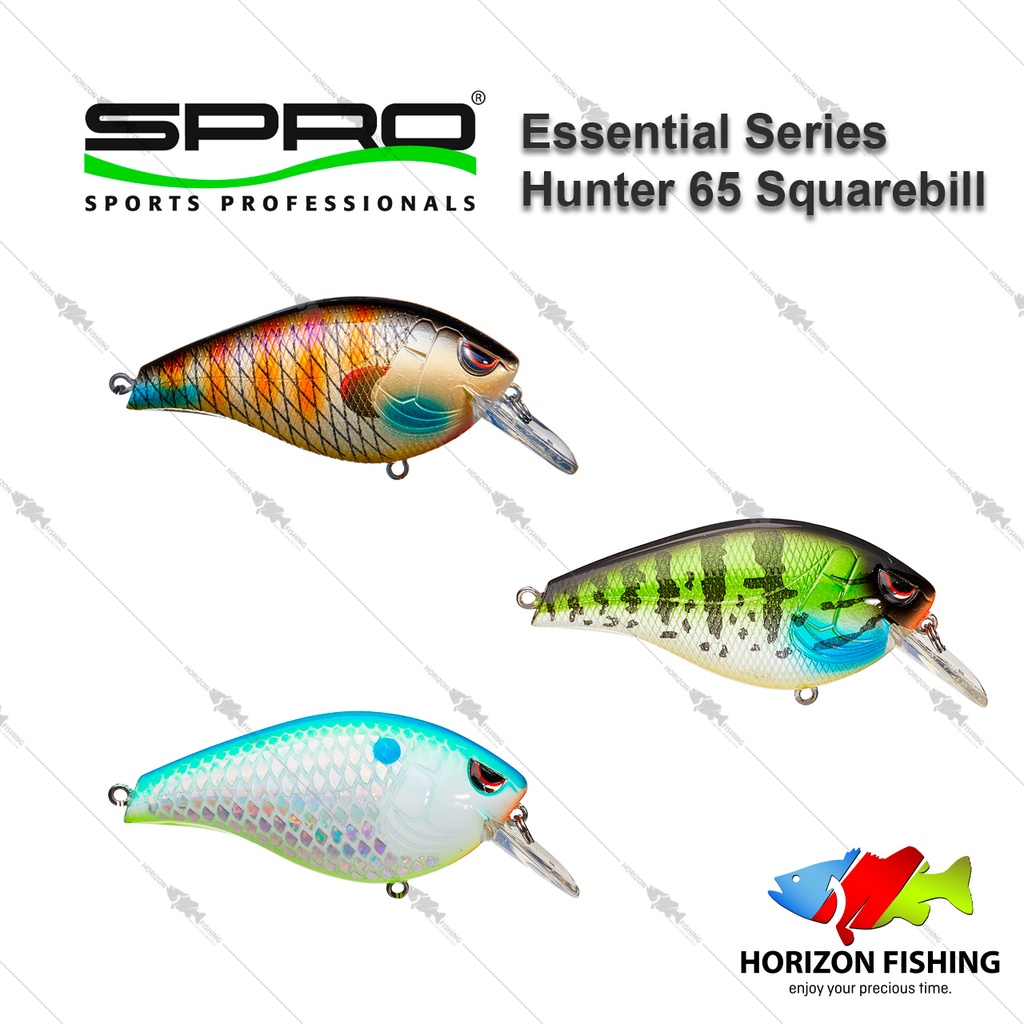 SPRO Essential Series「Hunter Crank 65 SB」路亞 硬餌 搖滾小胖 2.5"