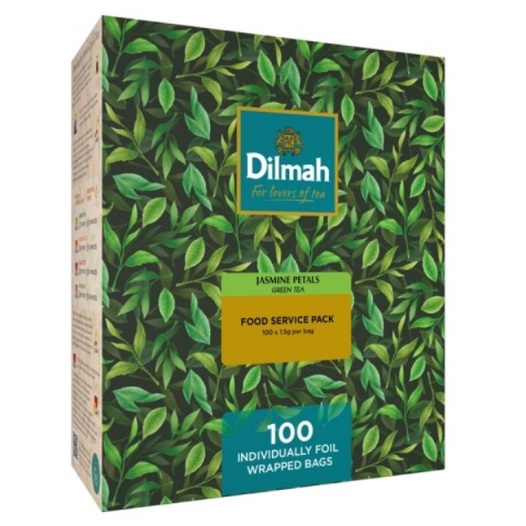 【美食獵人】帝瑪茉莉綠茶 2g 100入 Dilmah 2026/07月