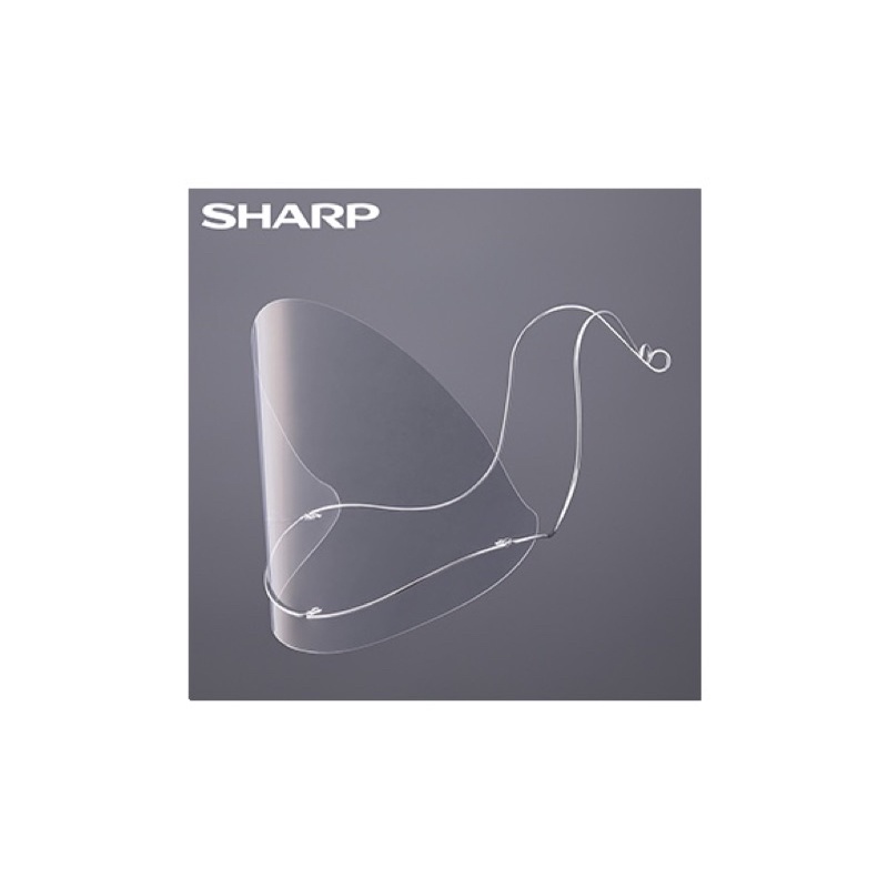 SHARP 奈米蛾眼科技防護面罩/口部專用 FG-300M(全新）