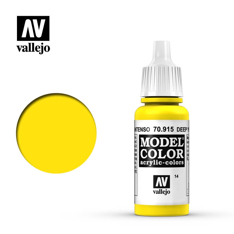【奧丁模型】Vallejo Model Color 深黃色 70915