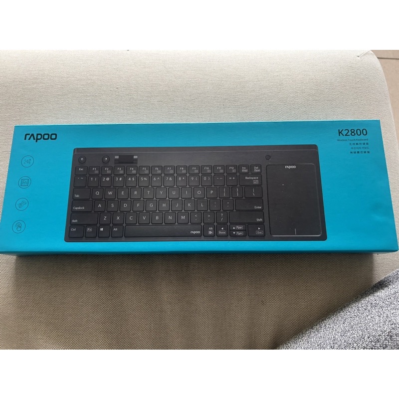 Rapoo雷柏K2800無線觸控鍵盤