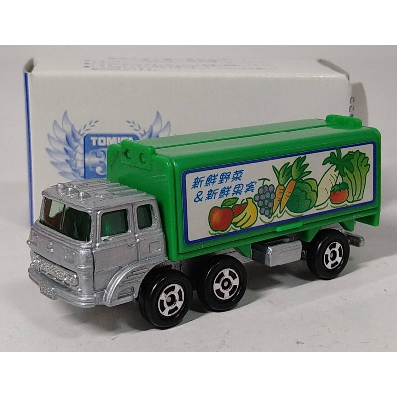 TOMY TOMICA 舊藍標 抽抽樂 水果 蔬菜 蔬果 運搬車 搬運車 卡車 貨車 移動 青果店 新鮮野菜 新鮮果實