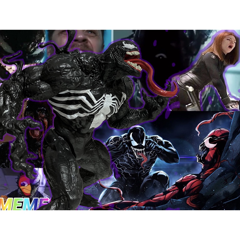 SEGA 猛毒 景品 雕像 模型 蜘蛛人反派 毒液 黑暗寄生體 Venom 猛毒創作者麥法蘭