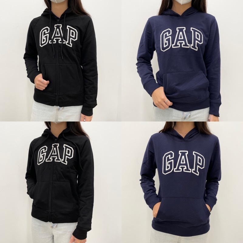 GAP 帽T 現貨 女款 連帽 長袖 棉外套 刺繡logo 基本款 保證正品~ #7118