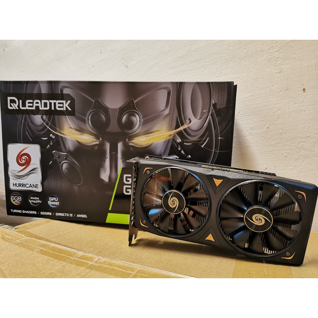 麗臺 (麗台) WinFast GeForce GTX 1660 SUPER 6G 雙風扇顯示卡