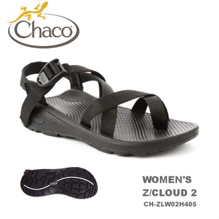 【速捷戶外】美國 Chaco Z/CLOUD 2 越野紓壓運動涼鞋 女款CH-ZLW02H405 -夾腳(黑),戶外涼鞋