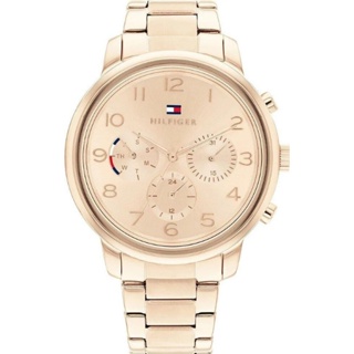 Tommy Hilfiger 玫瑰金三眼女錶 1782526 錶徑38MM